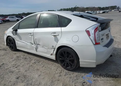 2013 Toyota Prius Three Se из США, поврежденный, VIN JTDKN3DU9D5598106